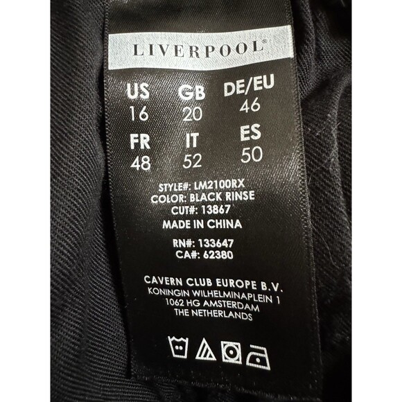 Hudson Womens Jeans High Rise Ankle Size 16/33 Black Stretch Classic Plus EUC - Picture 7 of 10